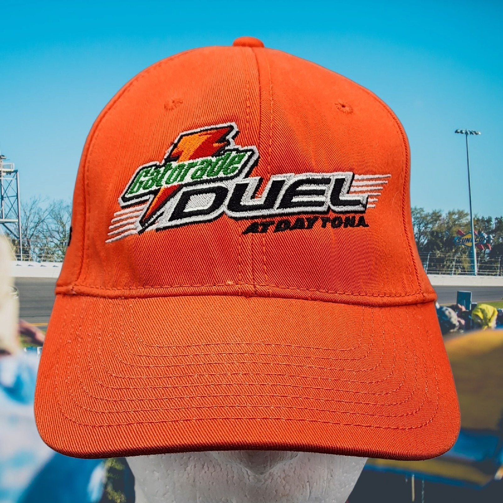 Gatorade Duel At Daytona International Speedway Orange Hat Cap 21705